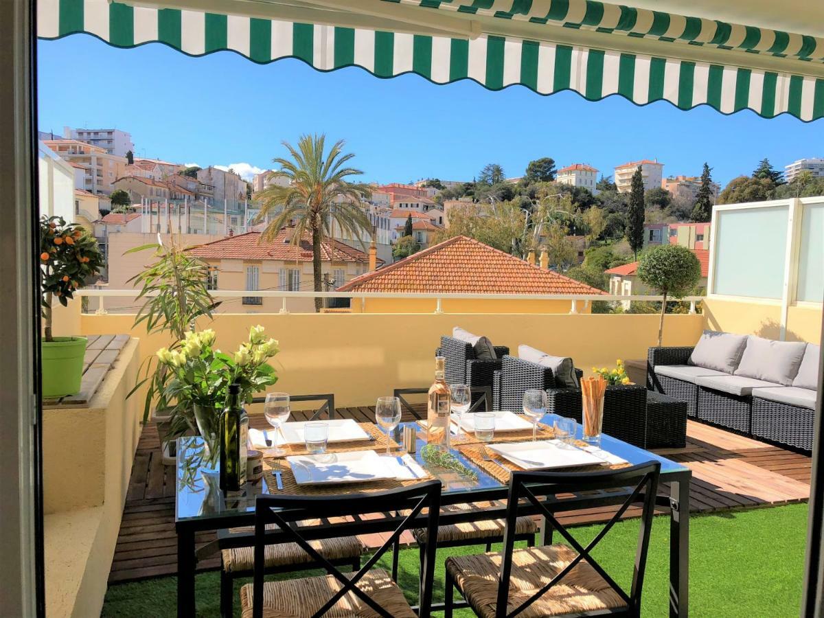 Appartement Cosy Calme Central-Terrasse Proche Palais Cannes Exterior photo
